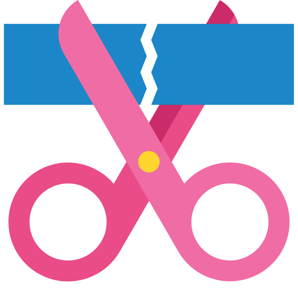 Scissors vector