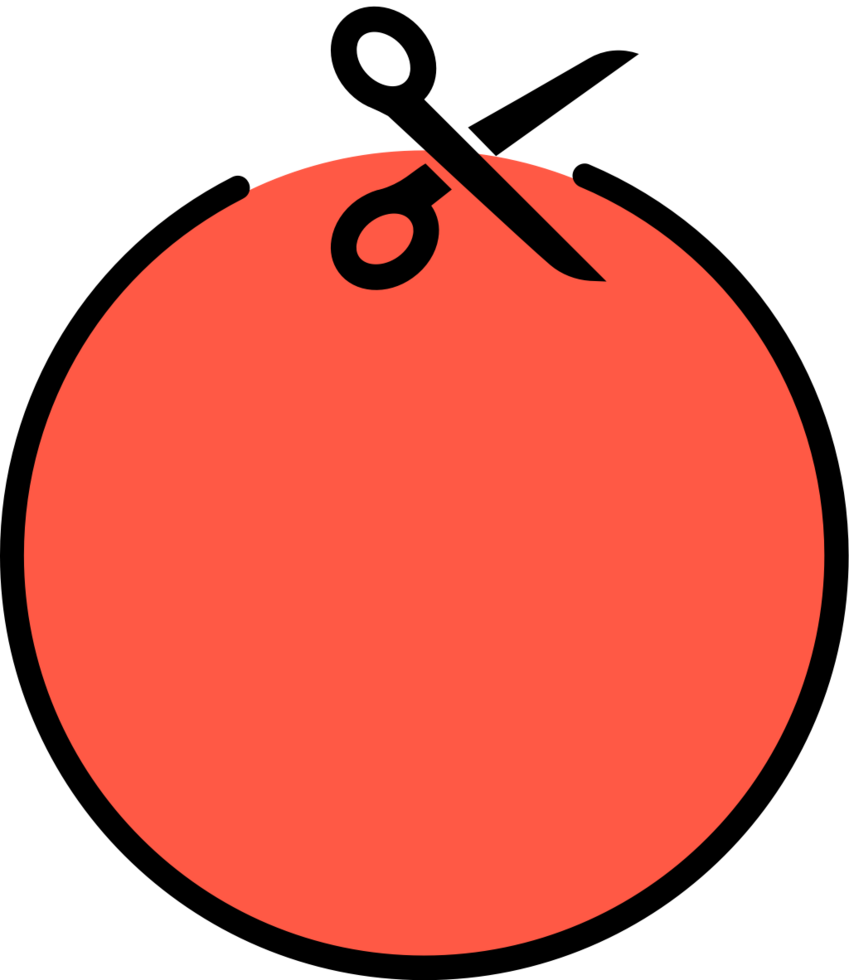 Scissors vector