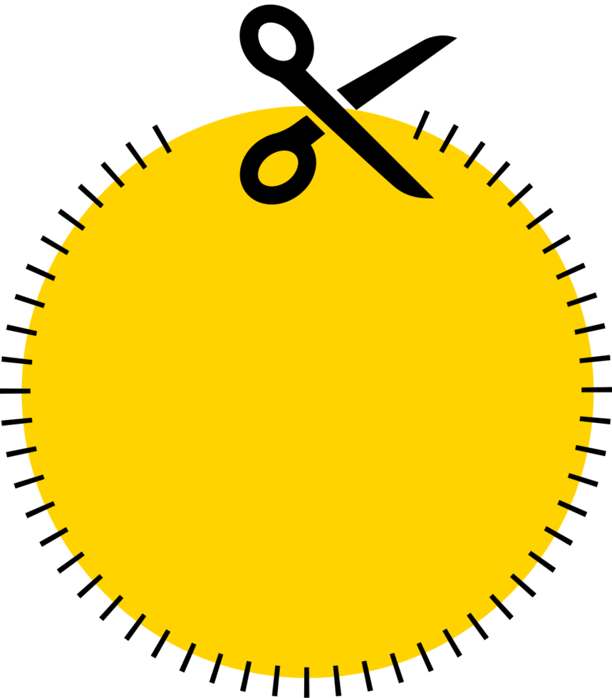 Scissors vector