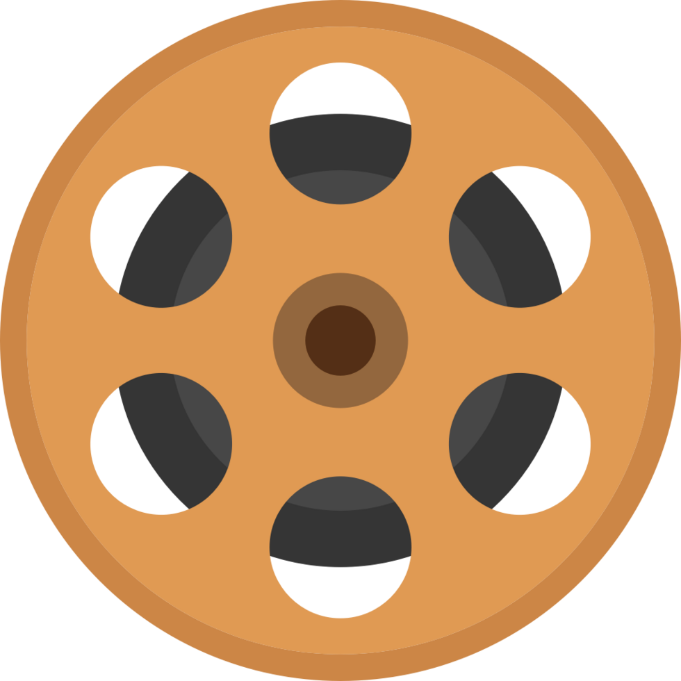 carrete de pelicula vector