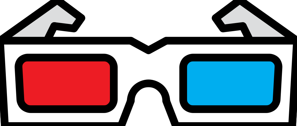 3D Glasses vector