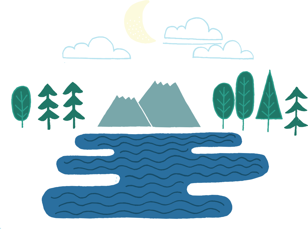 Mountains vector