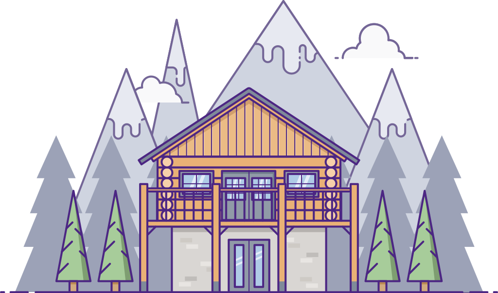 Mountains vector