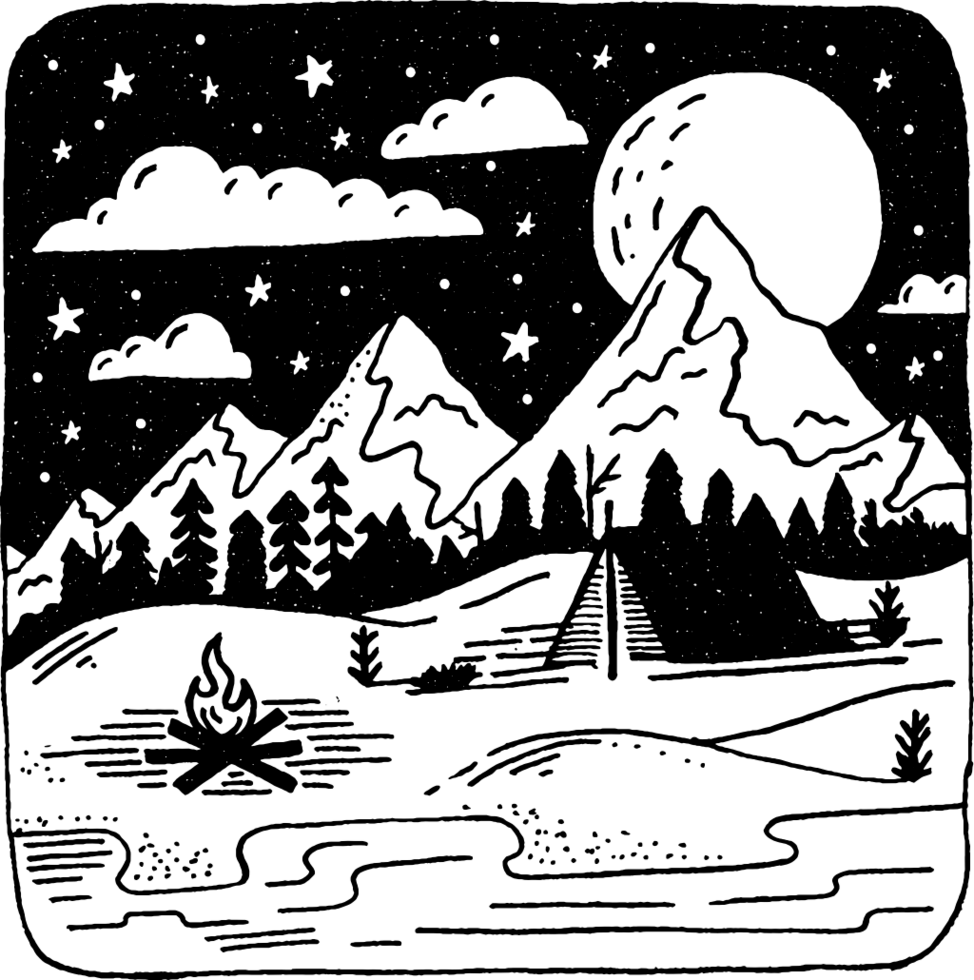 Mountain vector