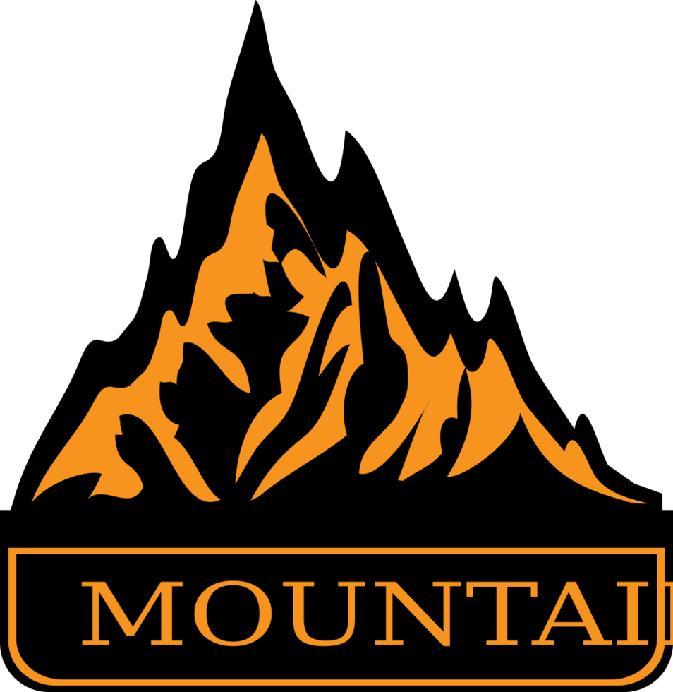 montaña vector