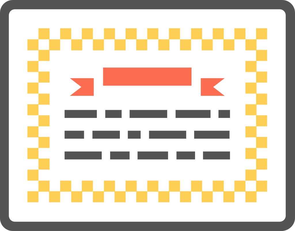 Diploma vector