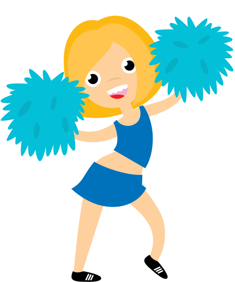 Cheerleader vector