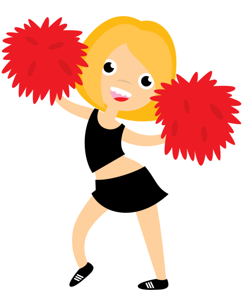 Cheerleader vector