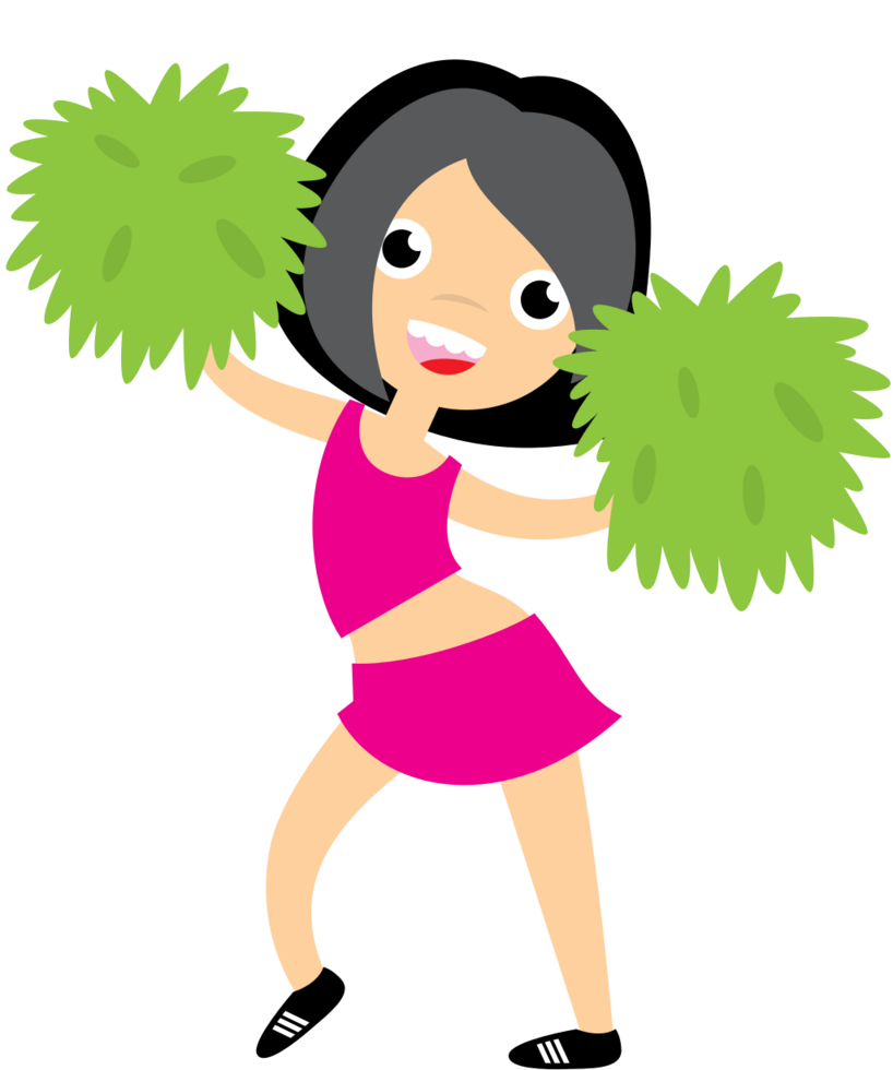 Cheerleader vector