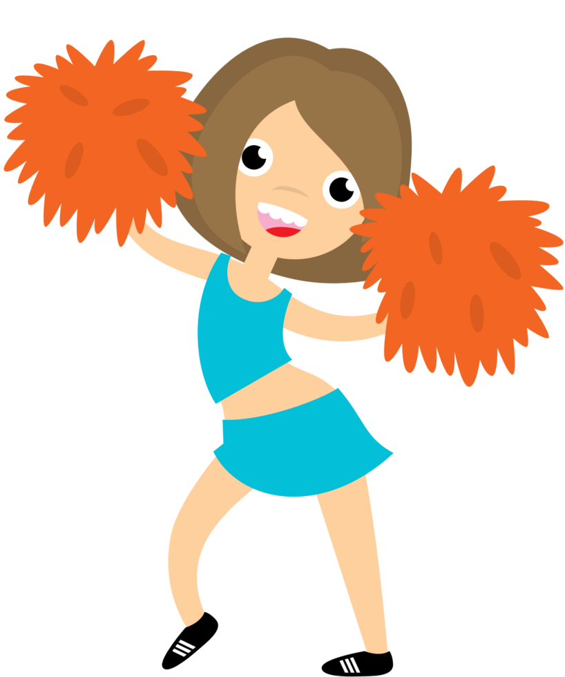 Cheerleader vector