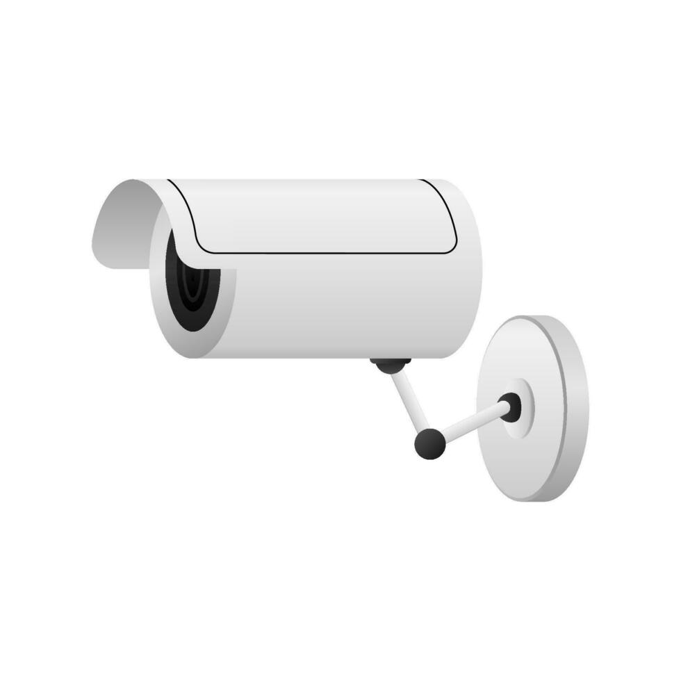 Security video, great design for any purposes. Isometric vector illustration. Security protection concept