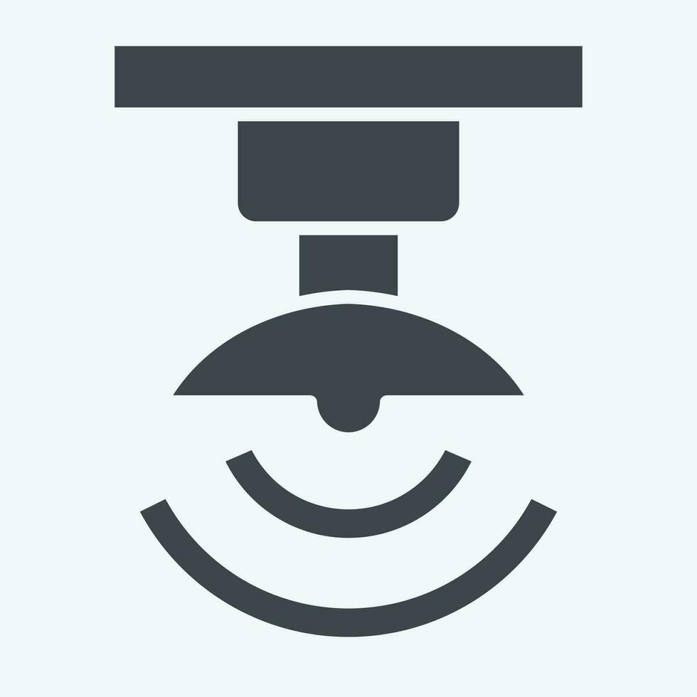 Icon Wireless Signal. related to Satellite symbol. glyph style. simple design editable. simple illustration vector