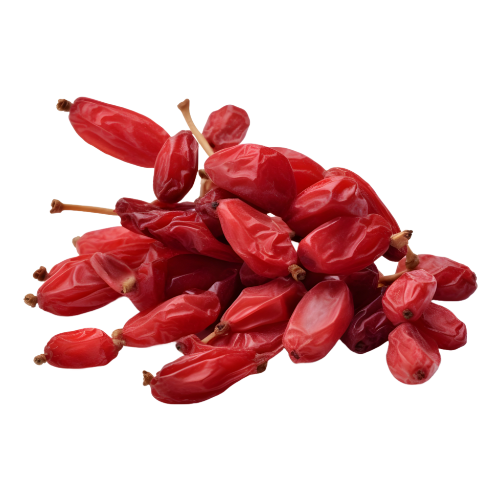 AI generated Dry red pepper on Transparent background - Ai Generated png