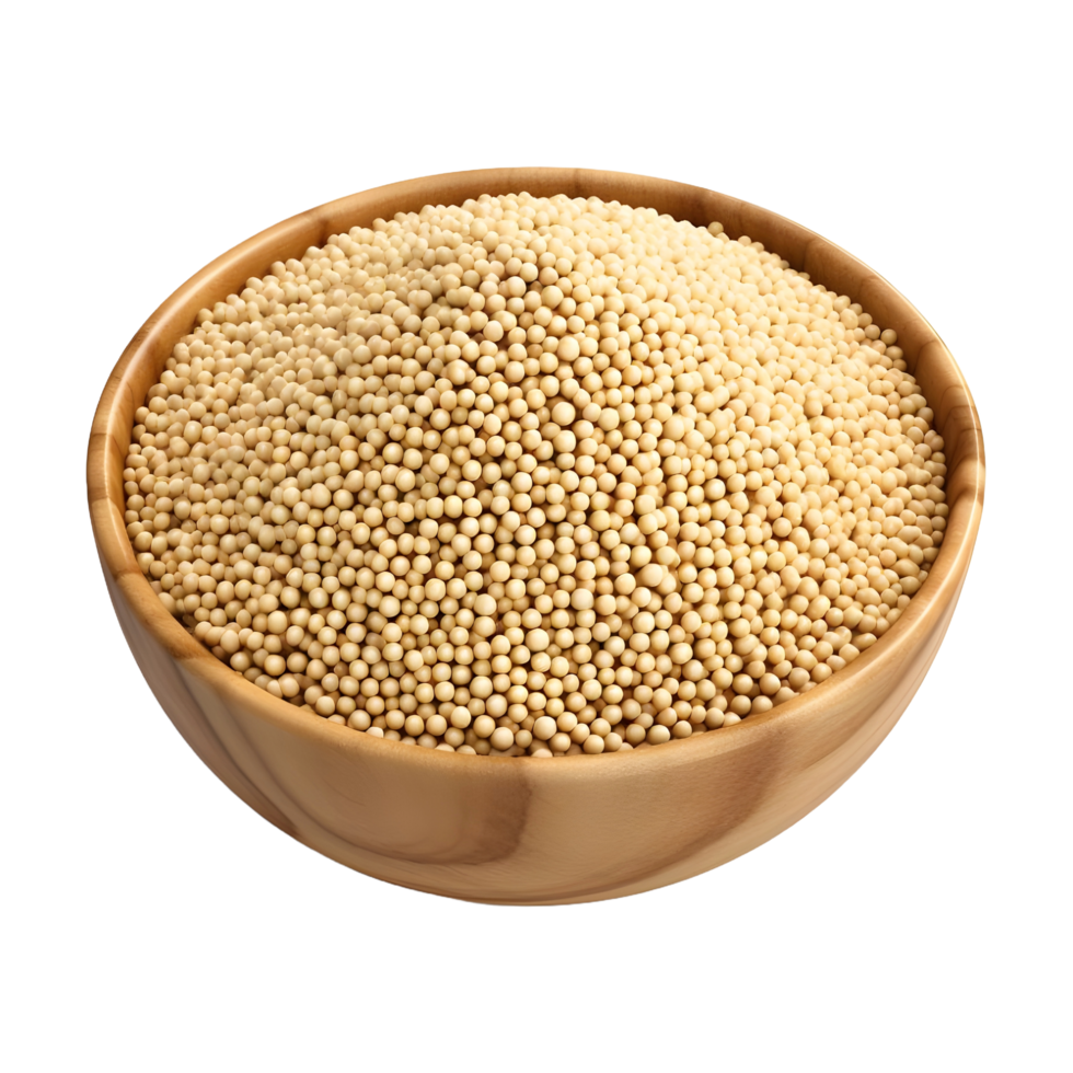 AI generated Soybean or Husk on Transparent background - Ai Generated png