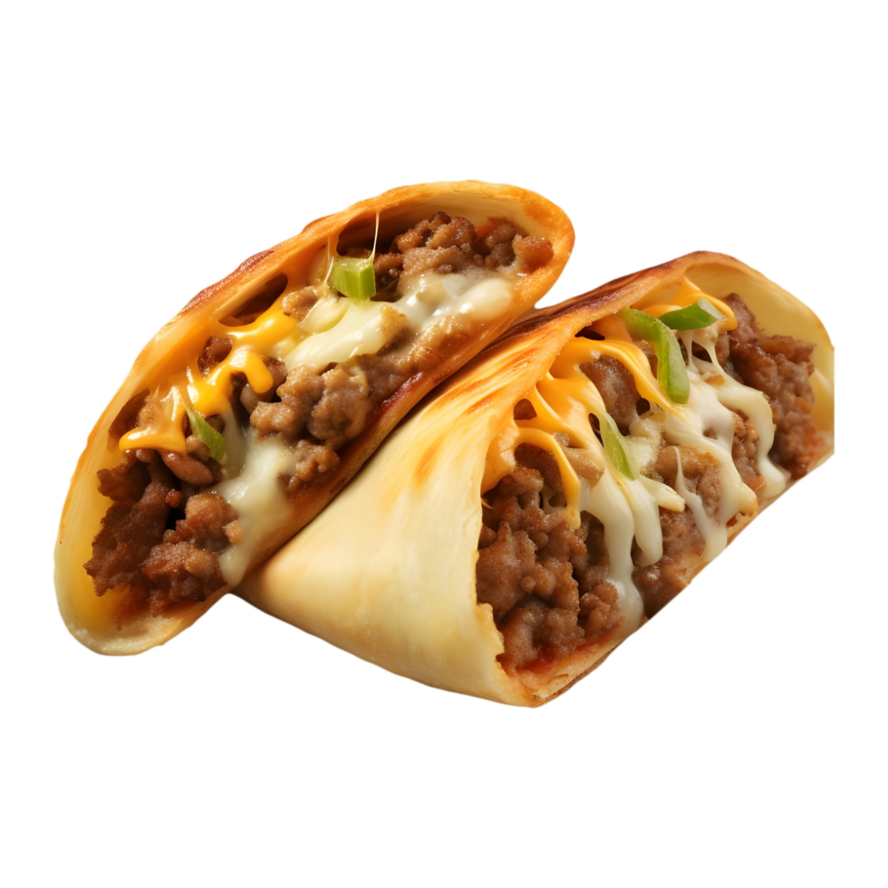 ai généré chargé shawarma sur transparent Contexte - ai généré png