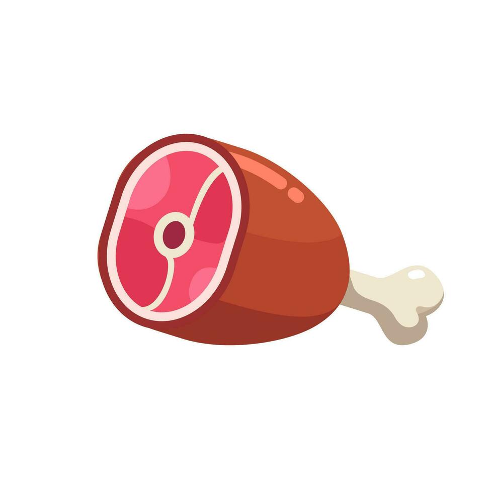 Meat pork vector