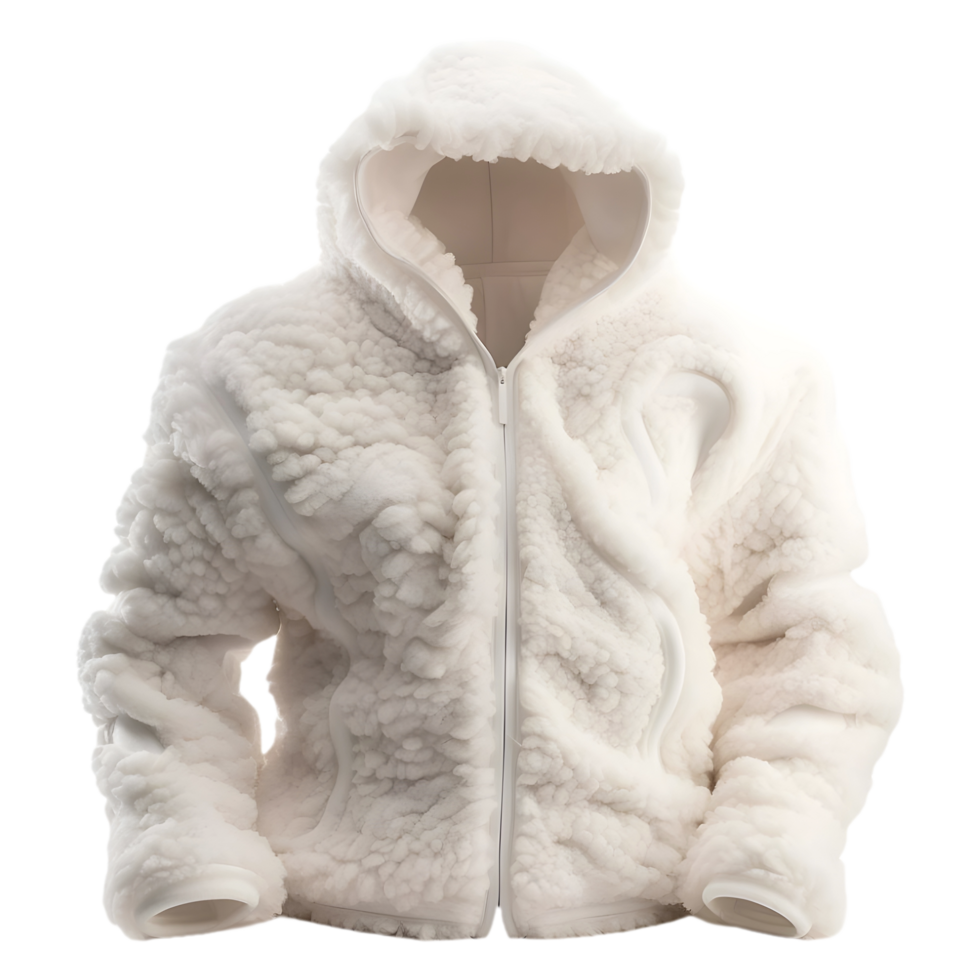 AI generated Winter Jacket Clothes on Transparent background - Ai Generated png