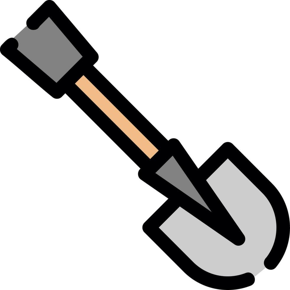 Shovel Creative Icon Design vector