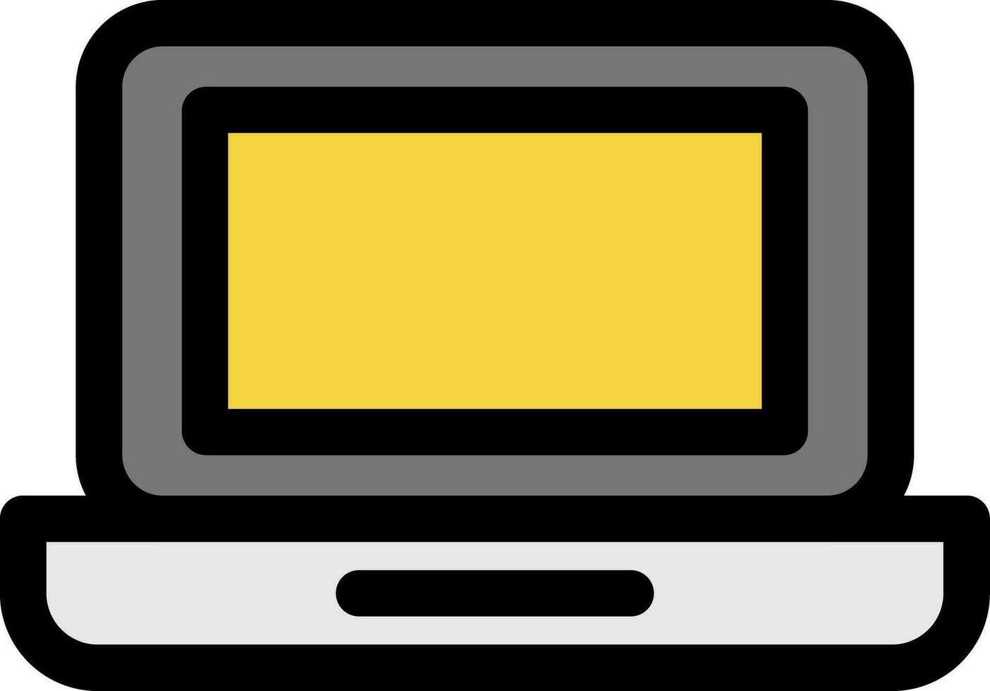Laptop Creative Icon Design vector