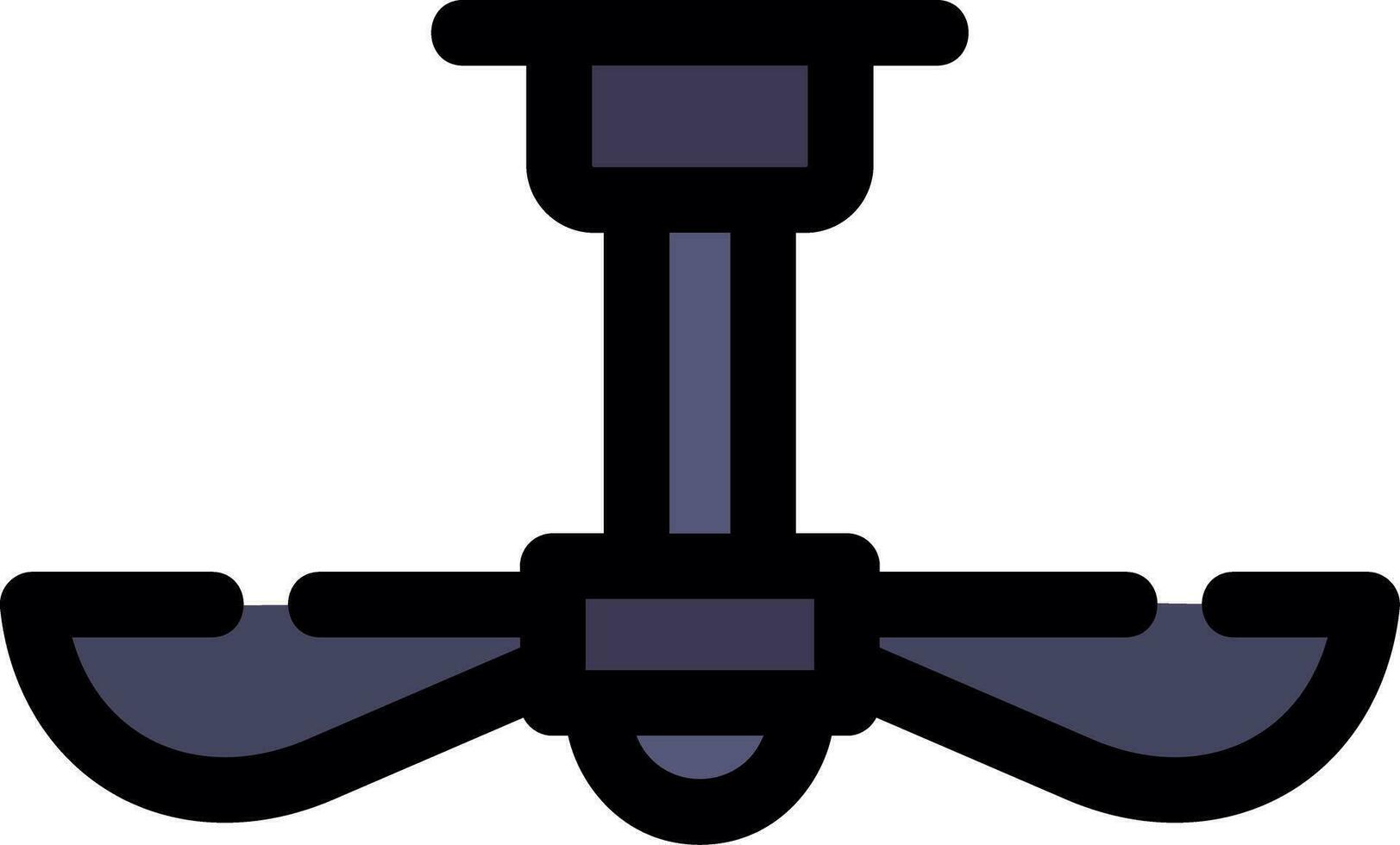 Ceiling Fan Creative Icon Design vector