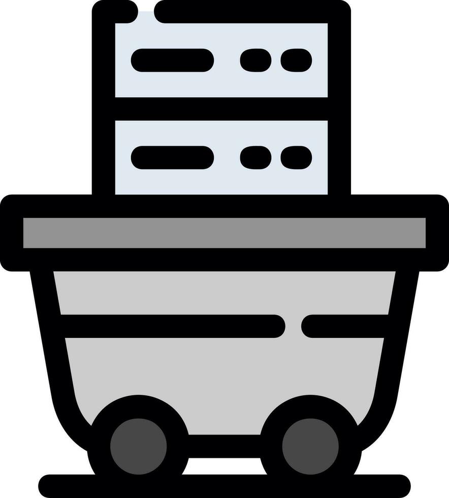 Data Mining Creative Icon Design vector