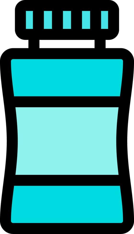 Mouthwash Creative Icon Design vector