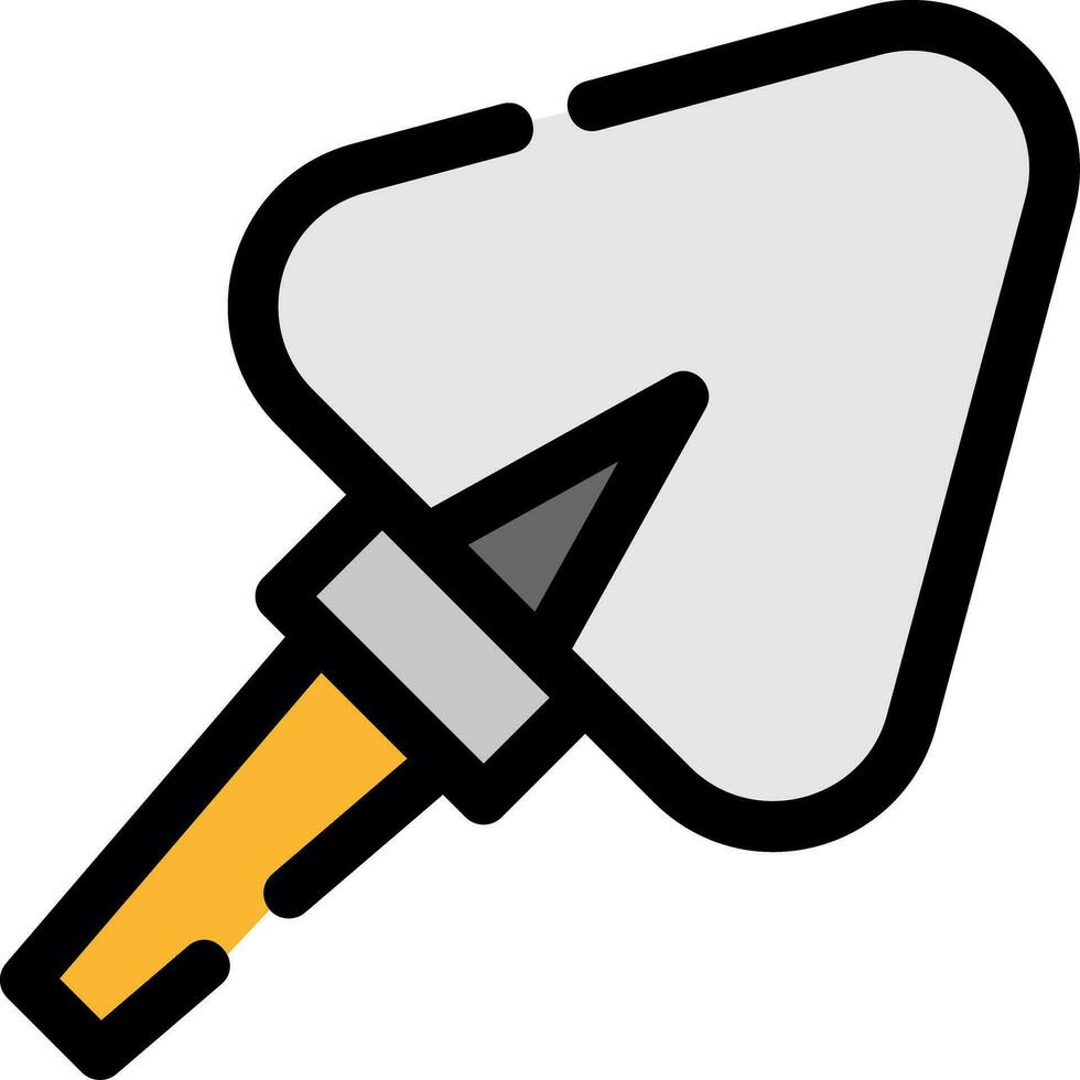 Trowel Creative Icon Design vector