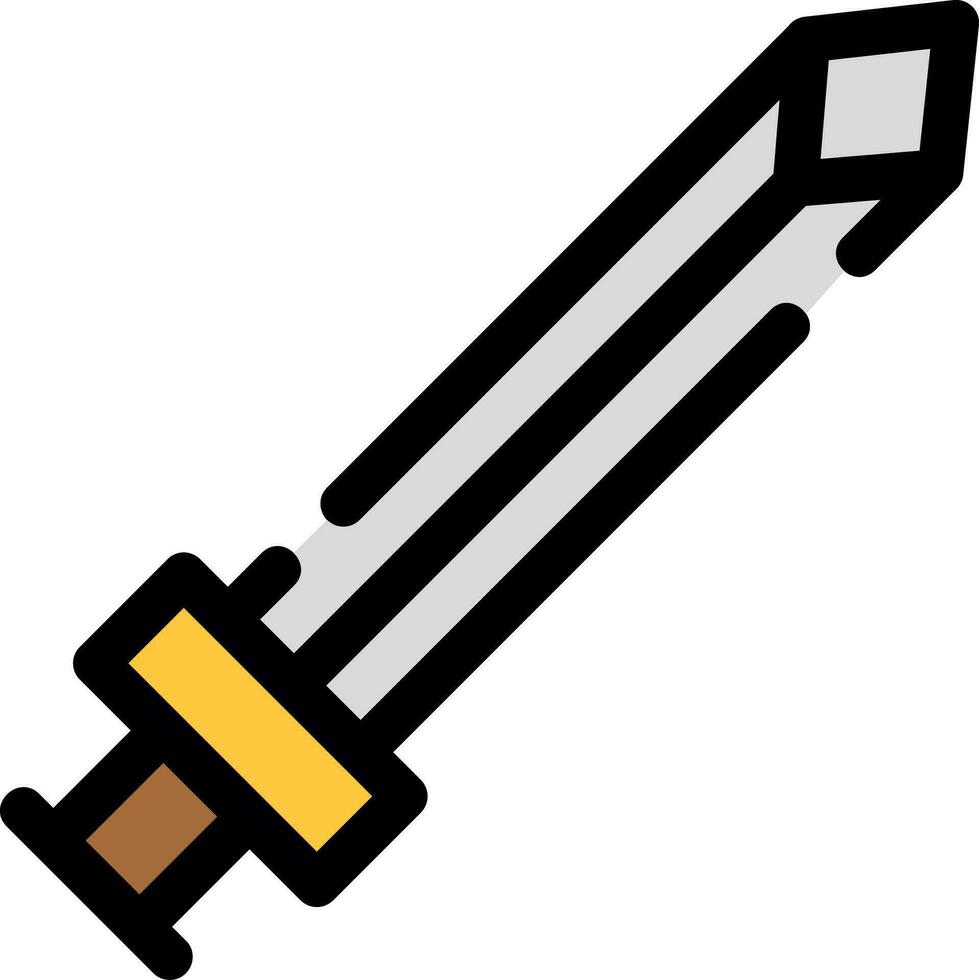 Sword Creative Icon Design vector