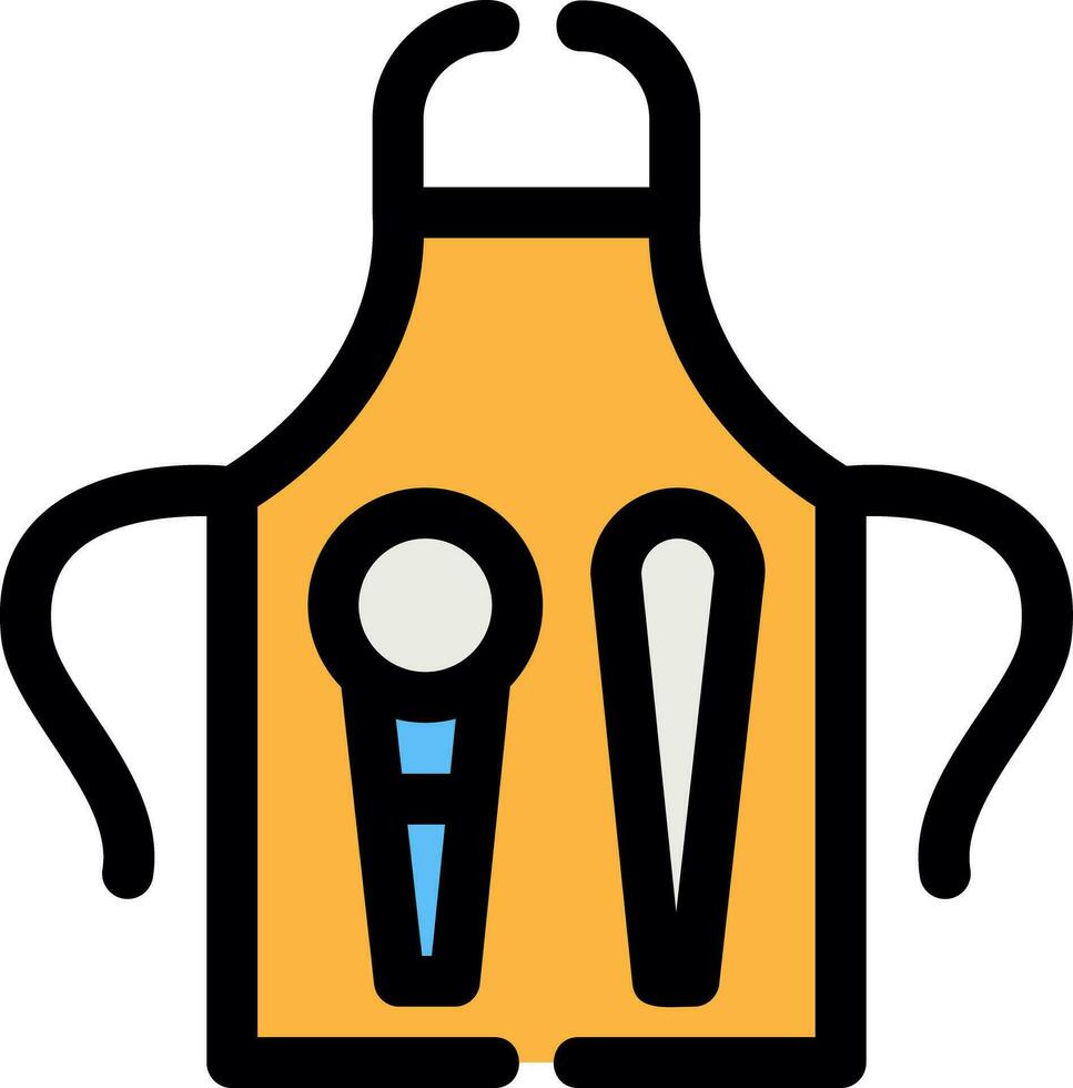 Apron Creative Icon Design vector