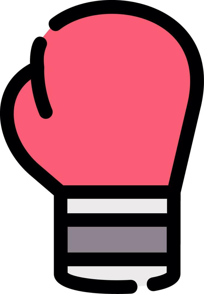 Boxing Glove Creative Icon Design vector