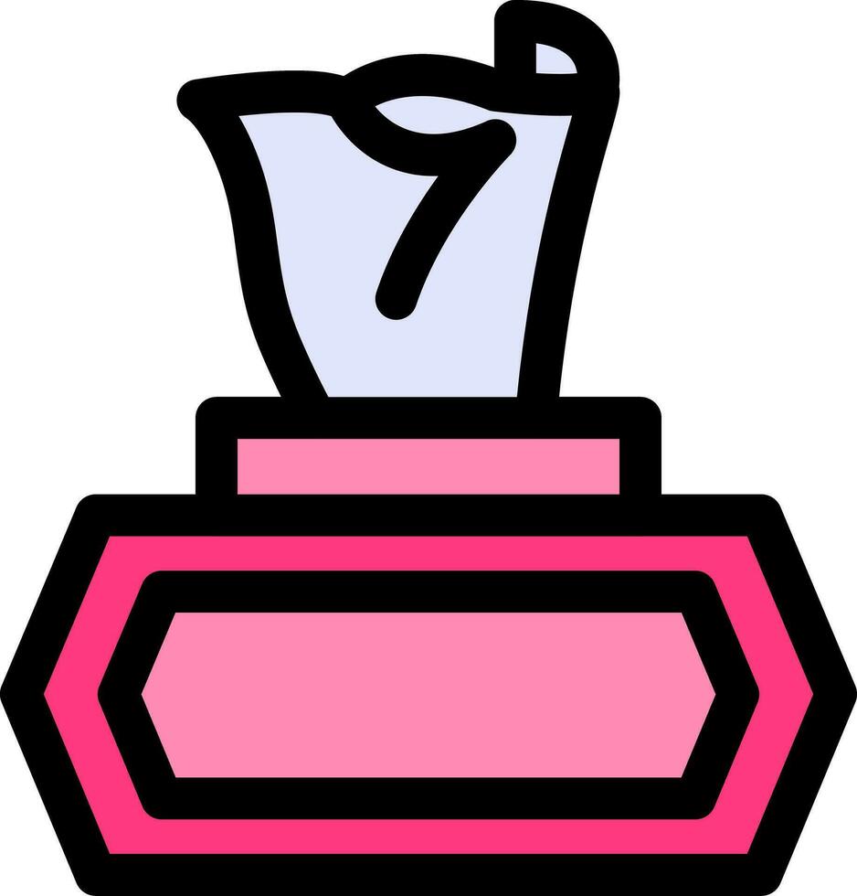 Wet Wipes Creative Icon Design vector