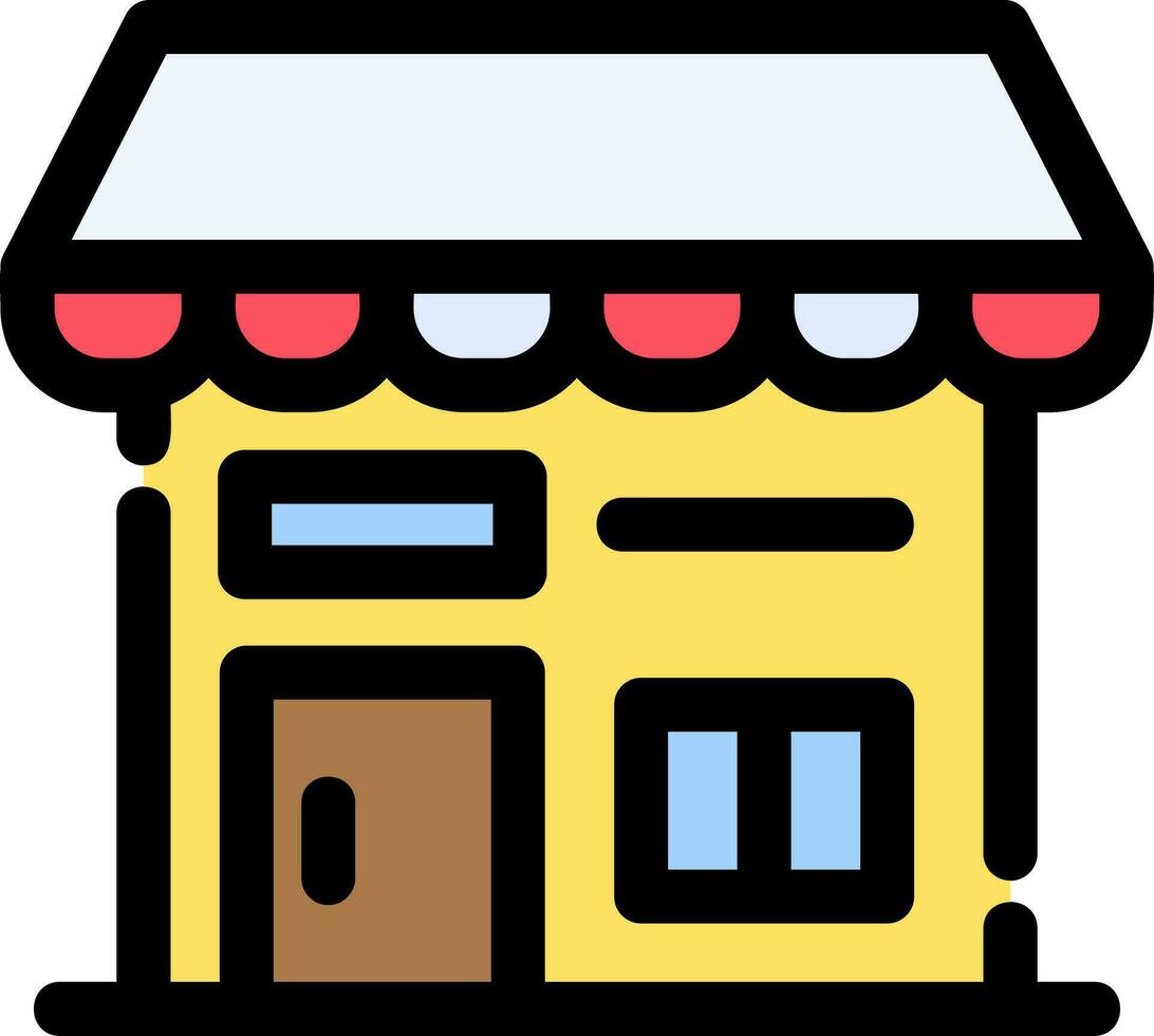 Laundry Shop Creative Icon Design vector