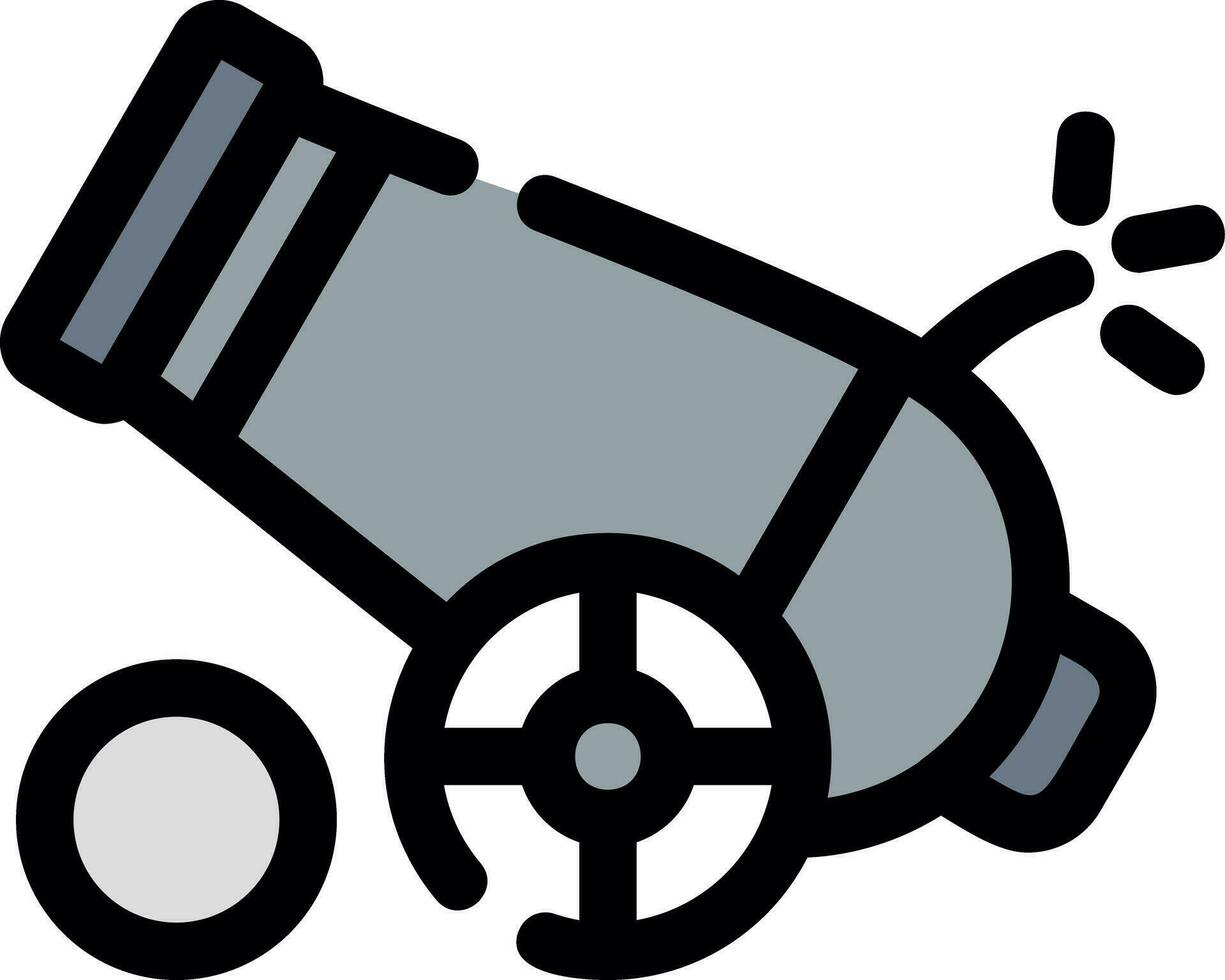 Cannon Creative Icon Design vector