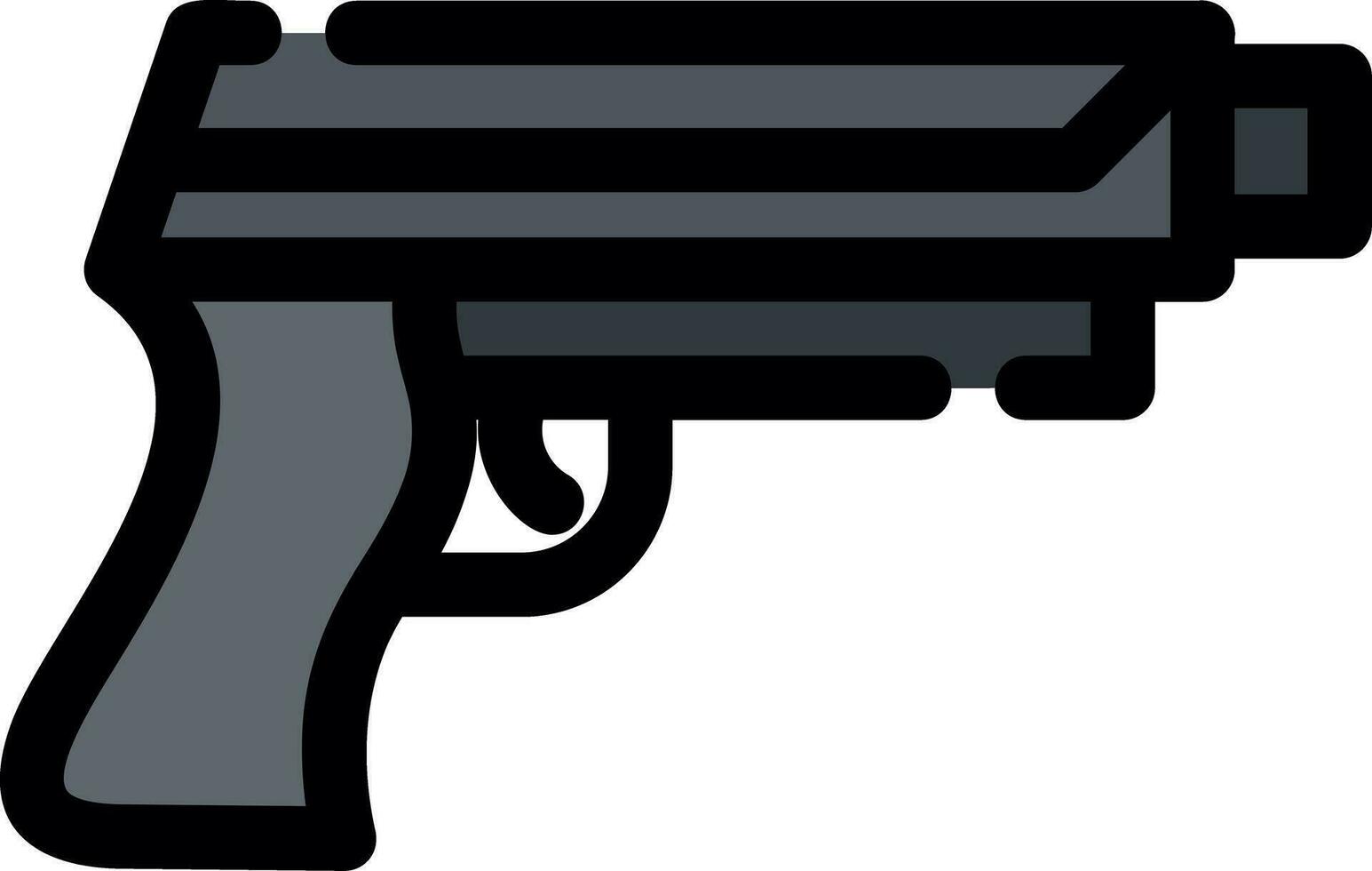 diseño de icono creativo de pistola vector