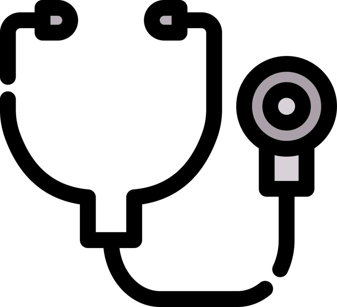 Stethoscope Creative Icon Design vector