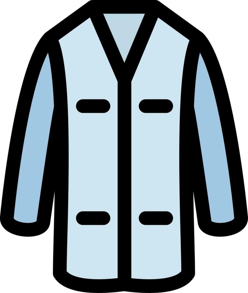 Lab Coat Creative Icon Design vector