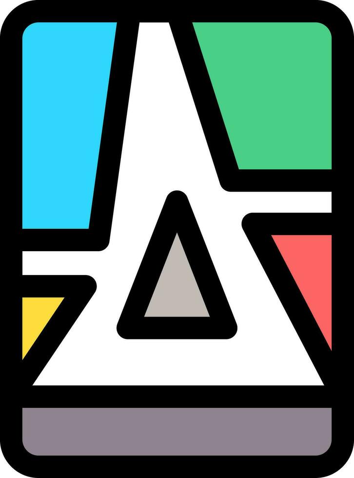 diseño de icono creativo gps vector