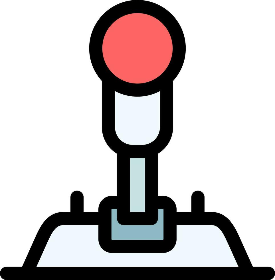 diseño de icono creativo de joystick vector