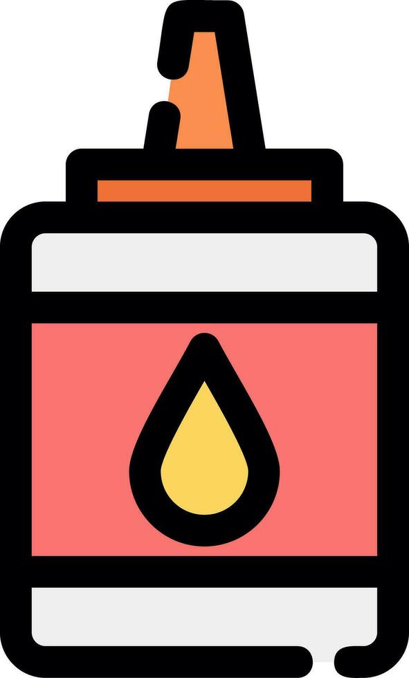 Glue Creative Icon Design vector