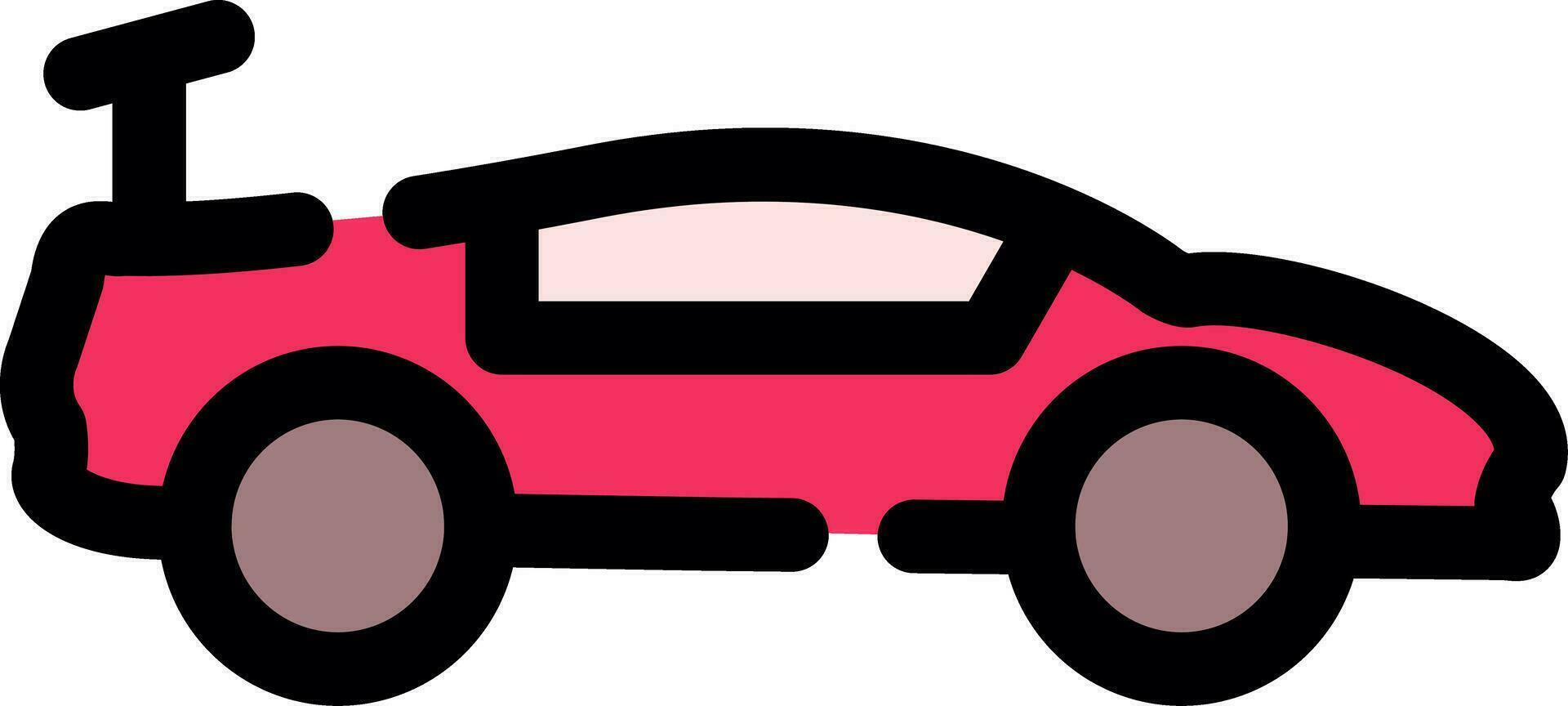 Super Car Creative Icon Design vector