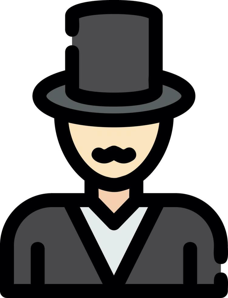 Magician Creative Icon Design vector