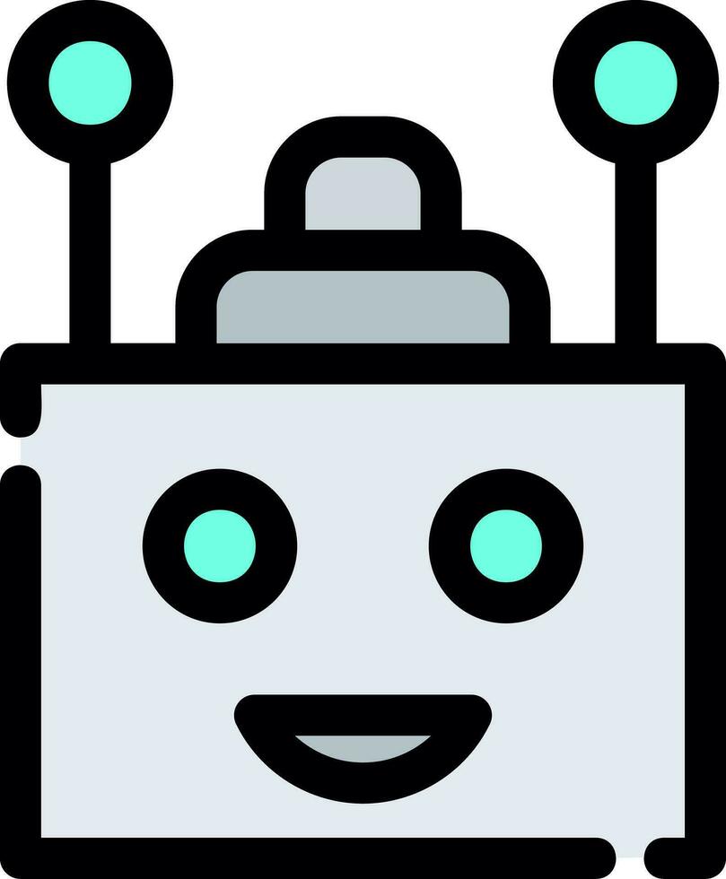 Chatbot Creative Icon Design vector