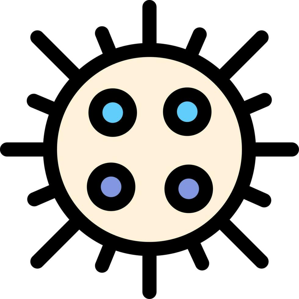 Virus Creative Icon Design vector