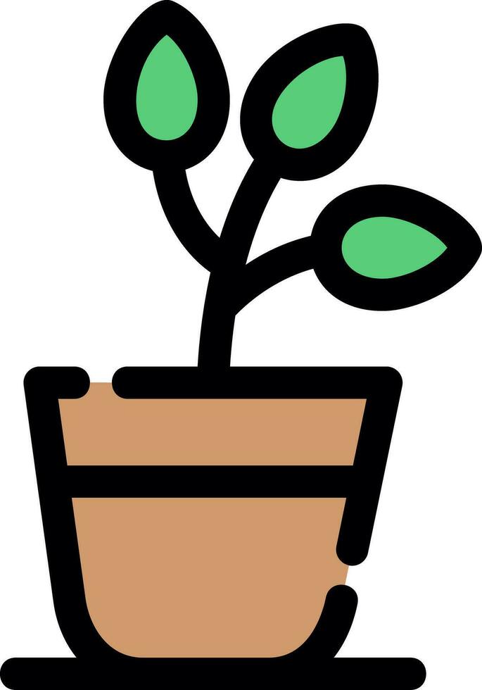 Plant Creative Icon Design vector