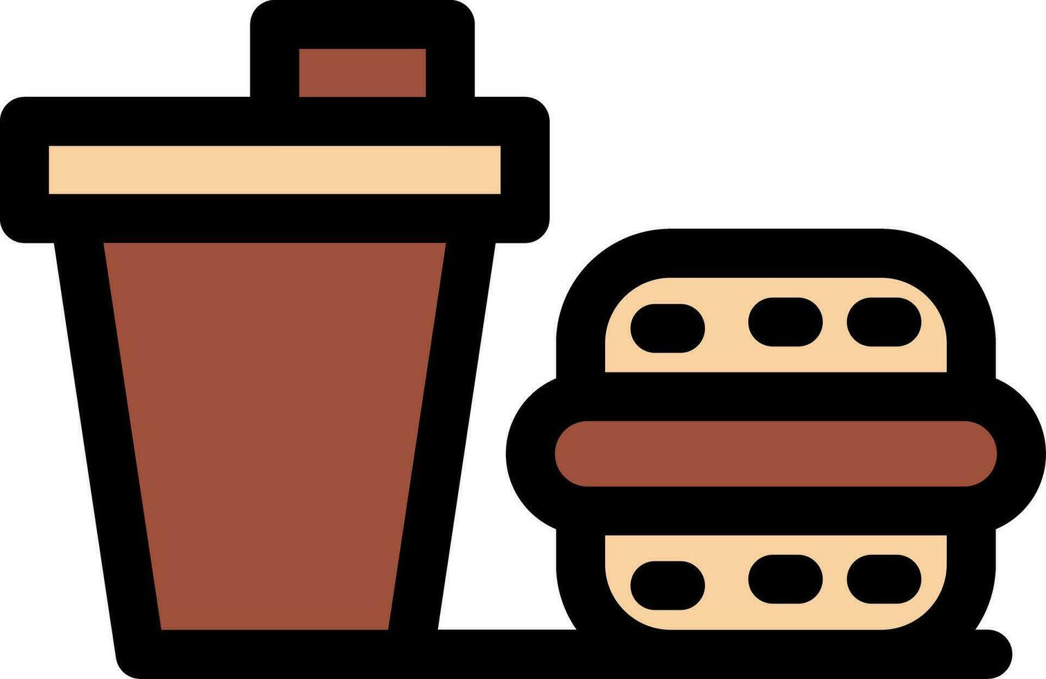 Take Away Creative Icon Design vector