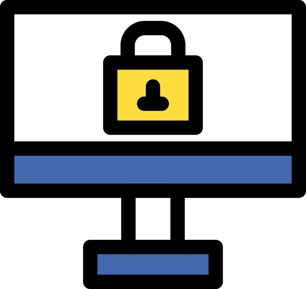 Lock Creative Icon Design vector