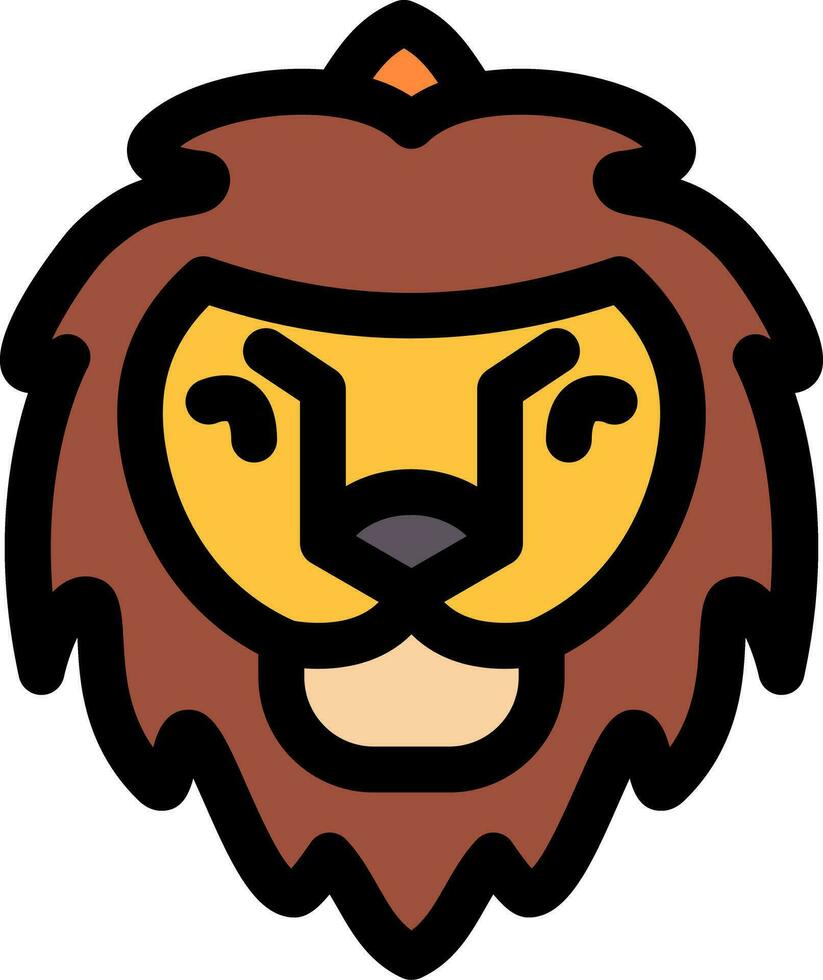 Lion Creative Icon Design vector