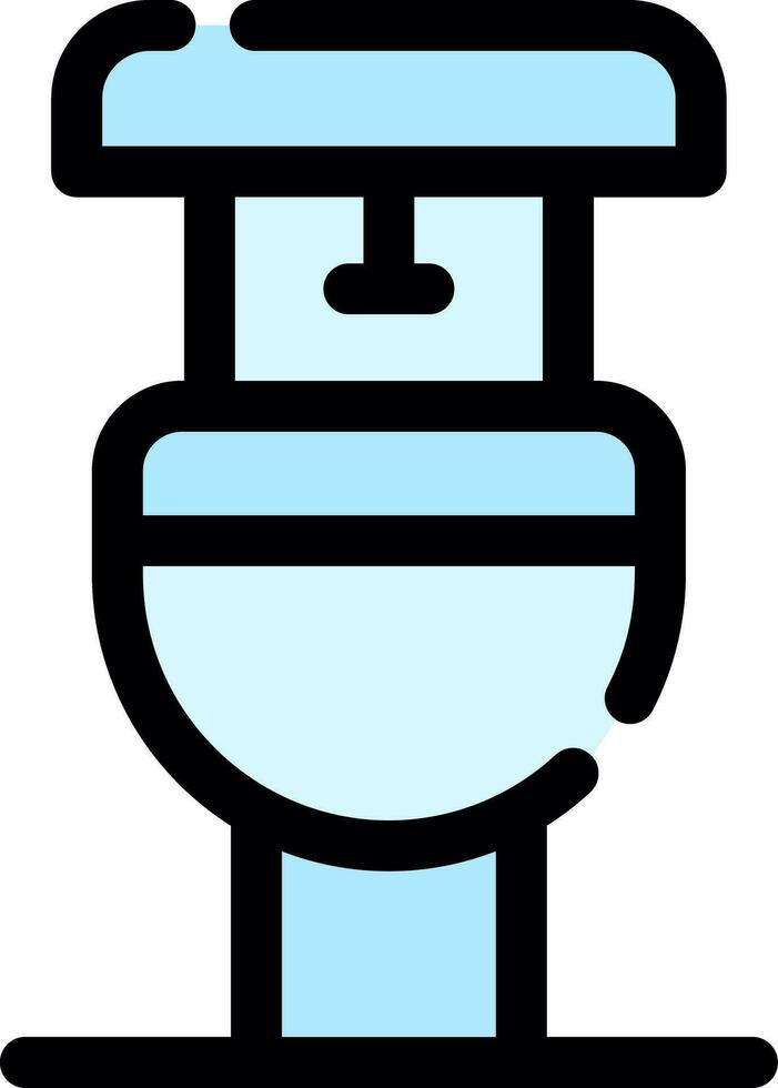 Toilet Creative Icon Design vector