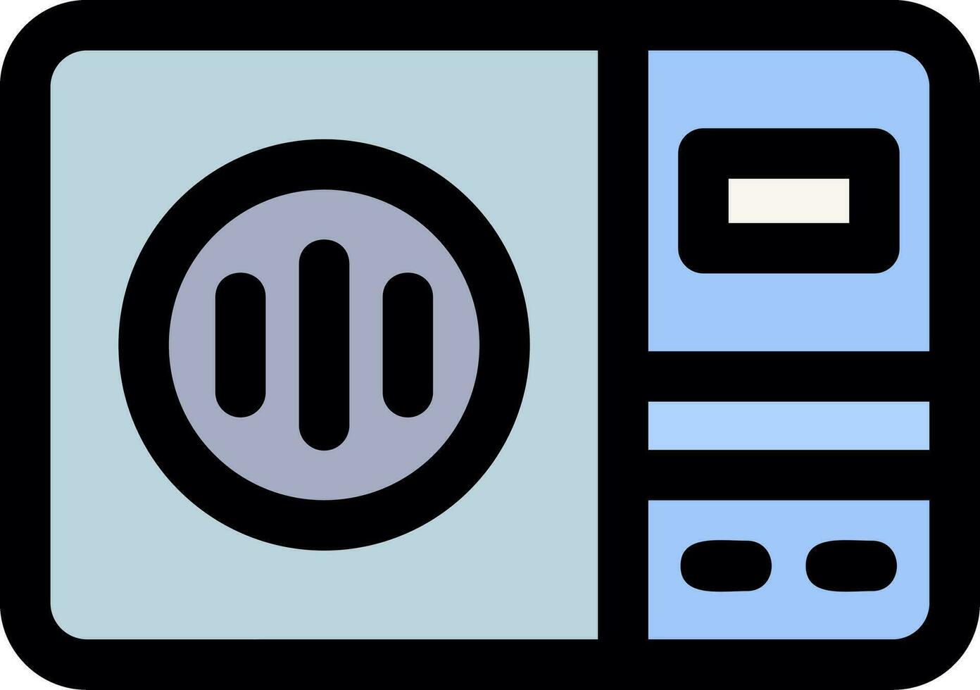 Radio Creative Icon Design vector