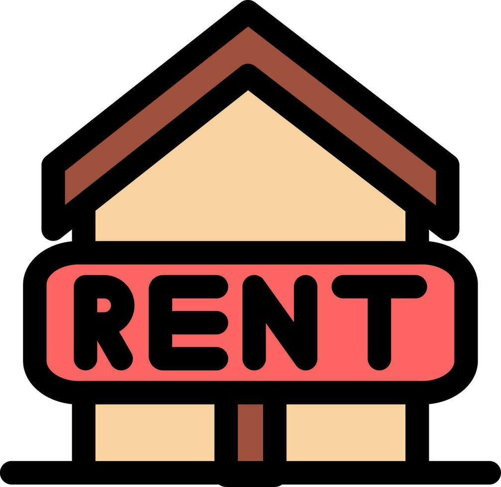 Rent Creative Icon Design vector